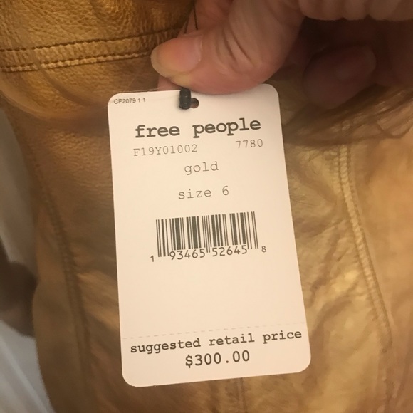 Free People Goldie LEATHER Sheath Dress - Picture 8 of 16